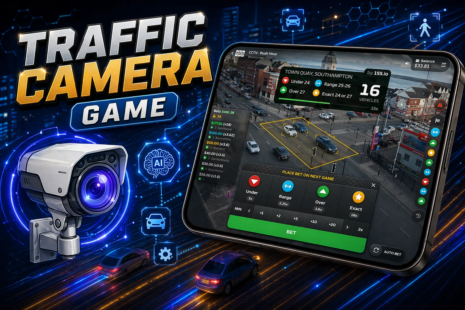 Traffic Camera Game App